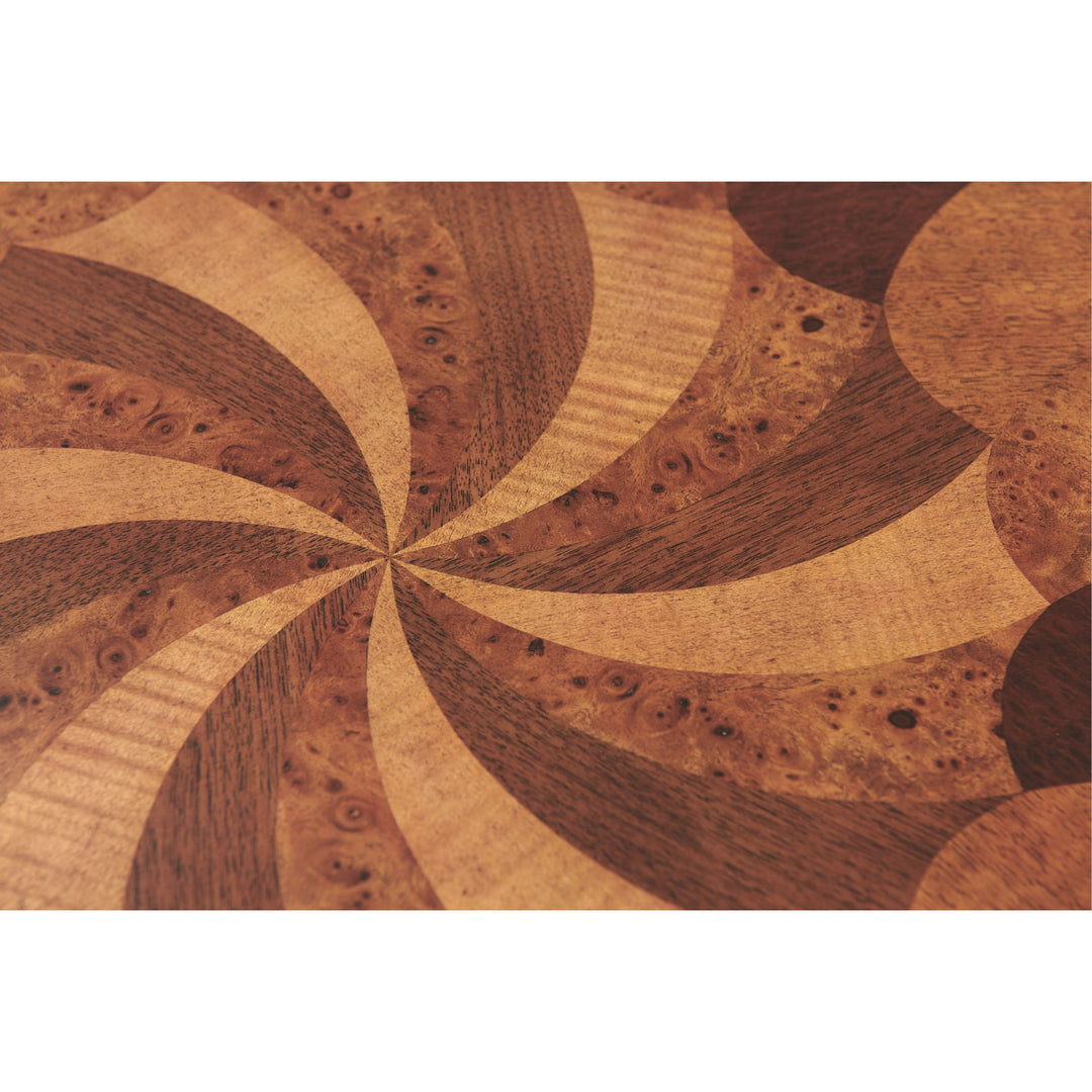 Swirling Teardrops Centre Table - Theodore Alexander - AmericanHomeFurniture