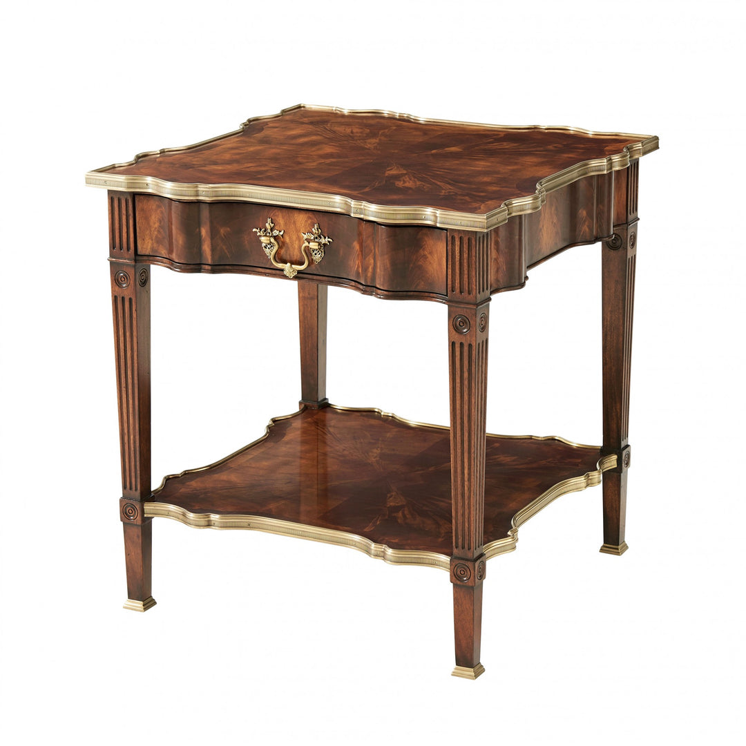 In the Grand Manner Side Table - Theodore Alexander - AmericanHomeFurniture