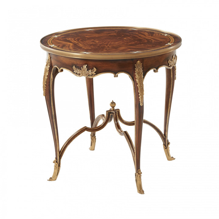 Slender Elegance Side Table - Theodore Alexander - AmericanHomeFurniture