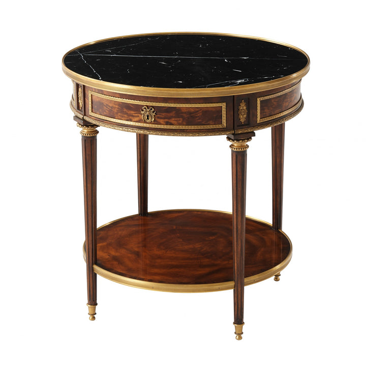 Formalities  Side Table - Theodore Alexander - AmericanHomeFurniture