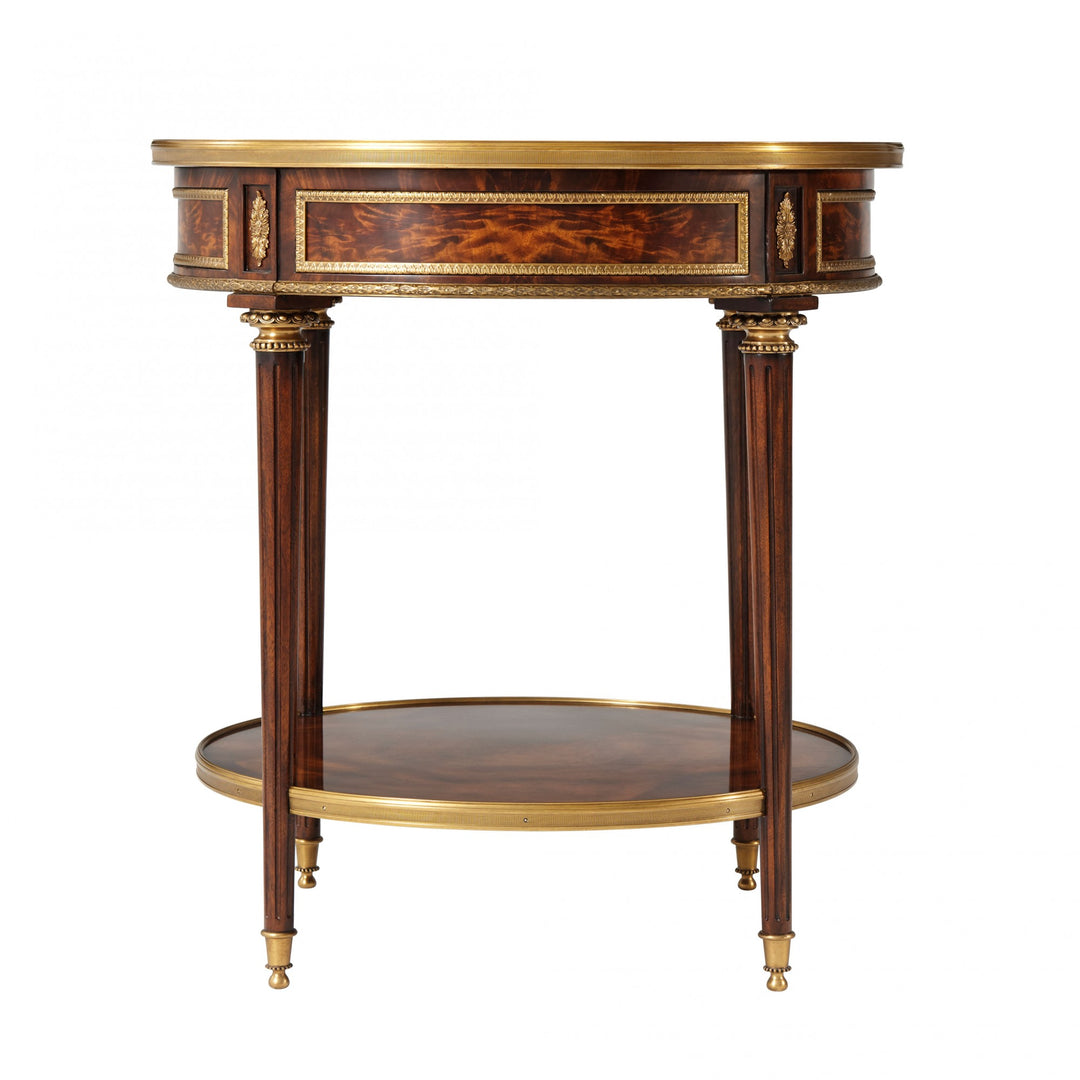 Formalities  Side Table - Theodore Alexander - AmericanHomeFurniture