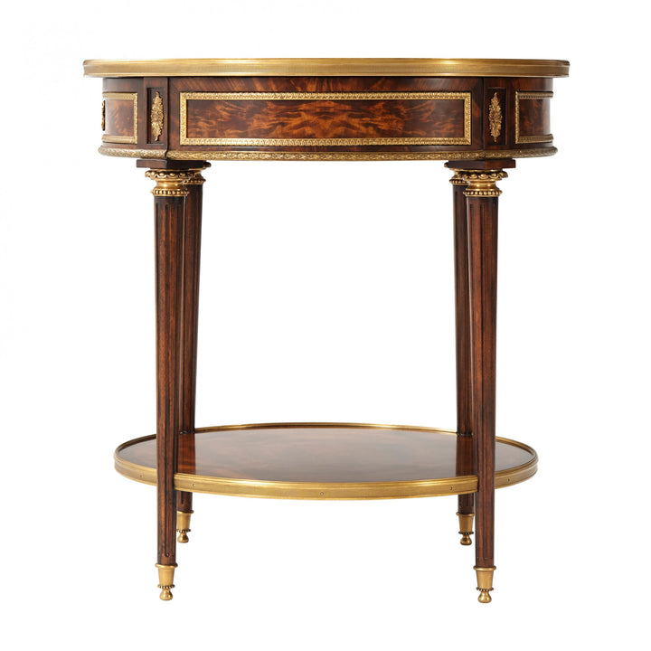 Formalities  Side Table - Theodore Alexander - AmericanHomeFurniture