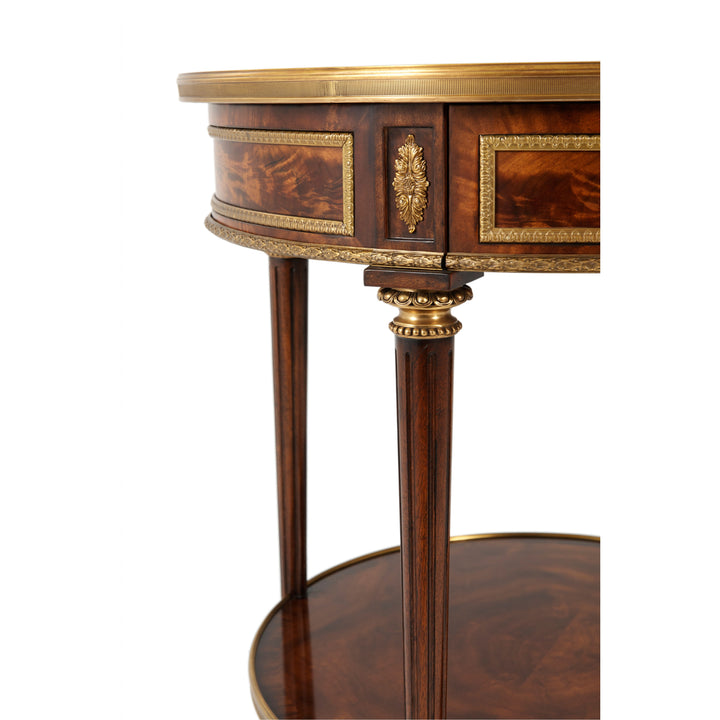 Formalities  Side Table - Theodore Alexander - AmericanHomeFurniture