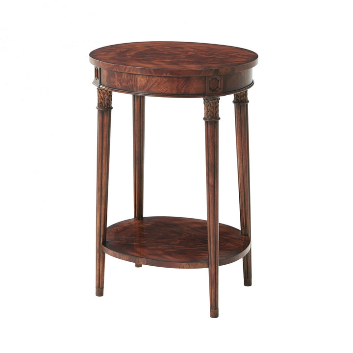 The Welcome Accent Table - Theodore Alexander - AmericanHomeFurniture