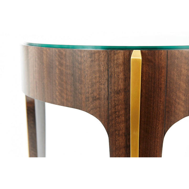 Bold Side Table - Theodore Alexander - AmericanHomeFurniture