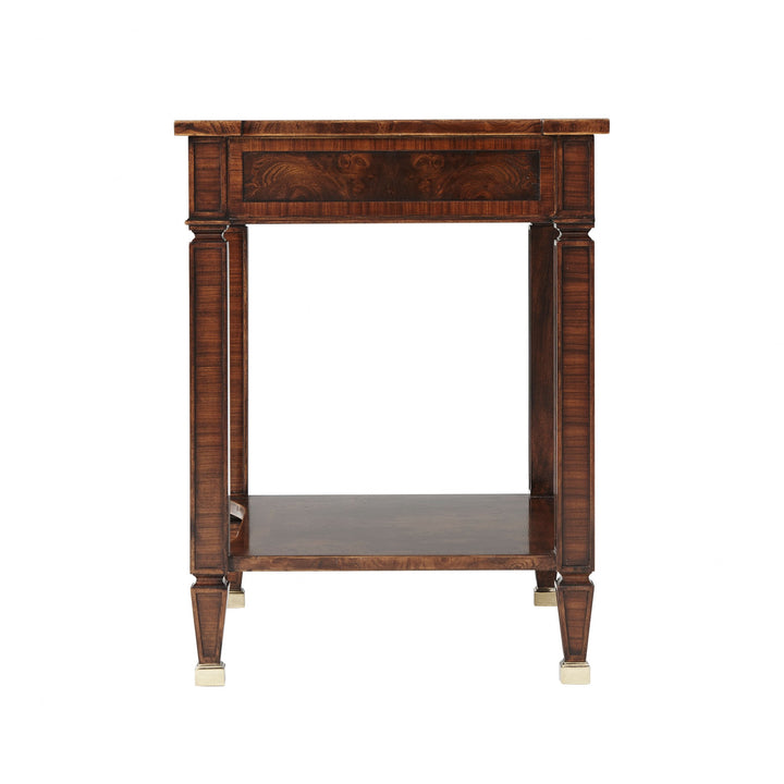 The College Side Table - Theodore Alexander - AmericanHomeFurniture