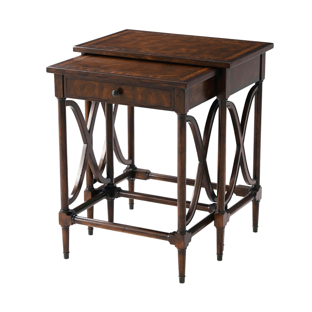 Waves of Approval Nest of Tables - Theodore Alexander - AmericanHomeFurniture