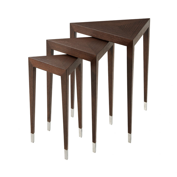 Triangulate Nest of Tables - Theodore Alexander - AmericanHomeFurniture