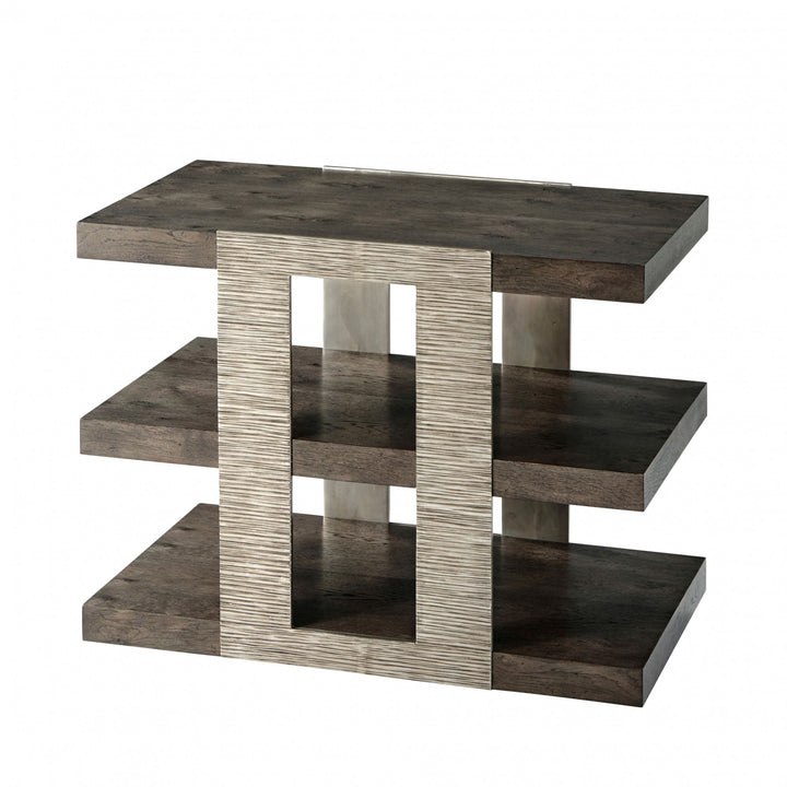 Alden Side Table - Theodore Alexander - AmericanHomeFurniture