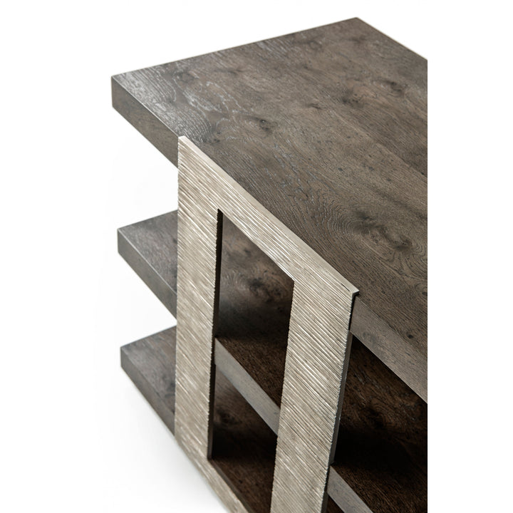 Alden Side Table - Theodore Alexander - AmericanHomeFurniture