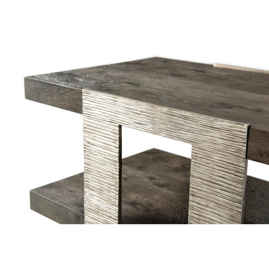 Alden Side Table - Theodore Alexander - AmericanHomeFurniture