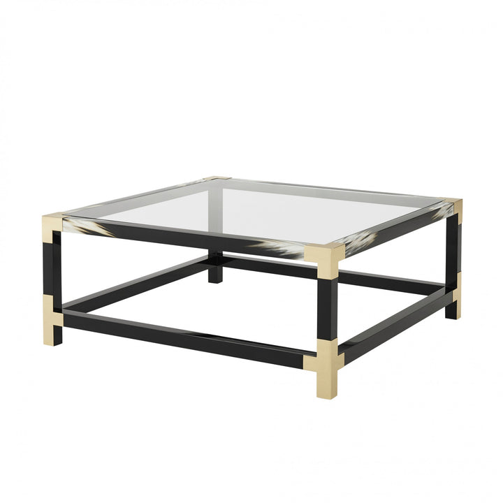 Cutting Edge Squared Cocktail Table - Theodore Alexander - AmericanHomeFurniture