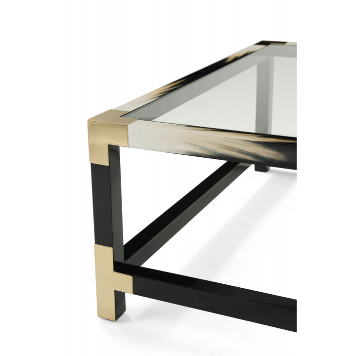 Cutting Edge Squared Cocktail Table - Theodore Alexander - AmericanHomeFurniture