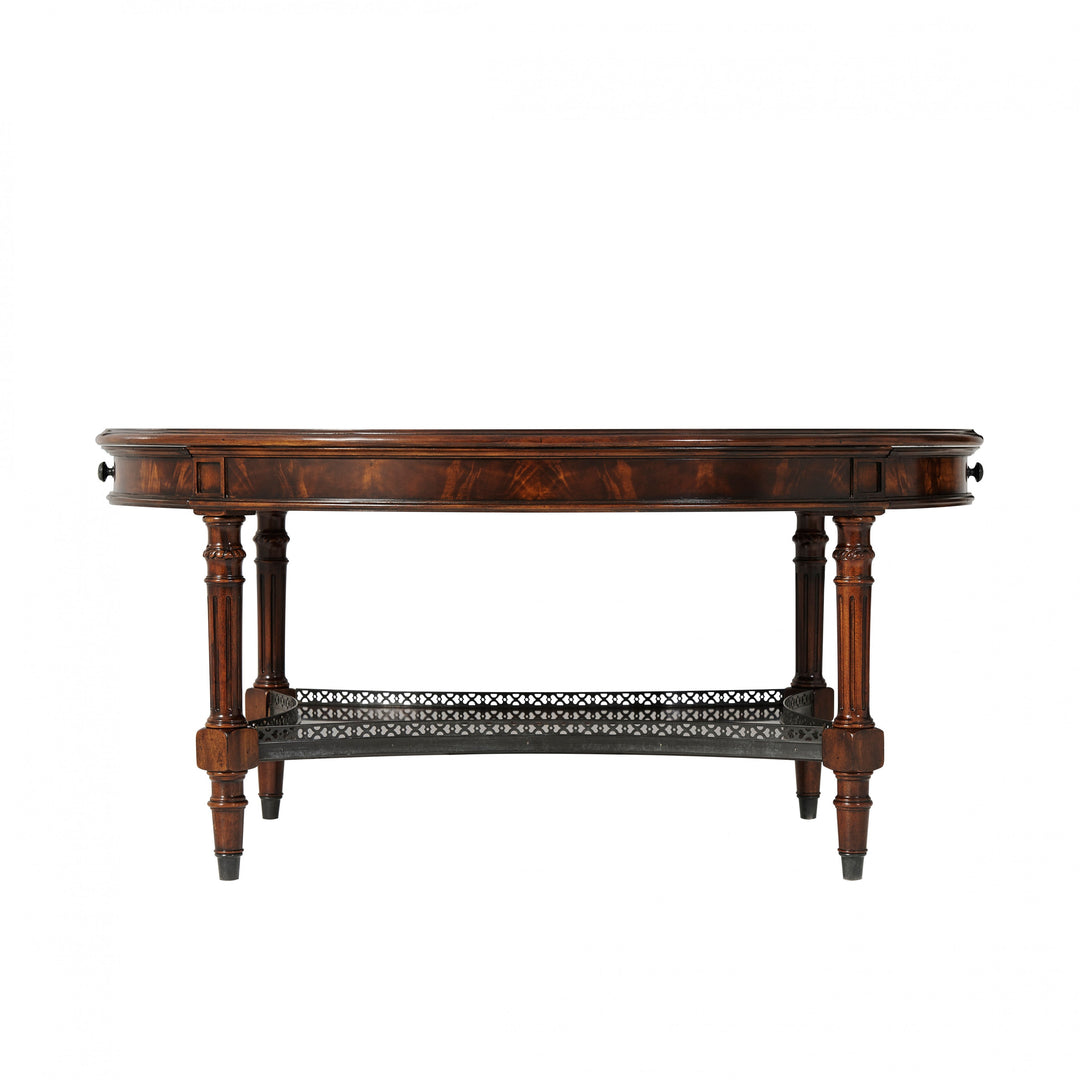 The Galleried Cocktail Table - Theodore Alexander - AmericanHomeFurniture