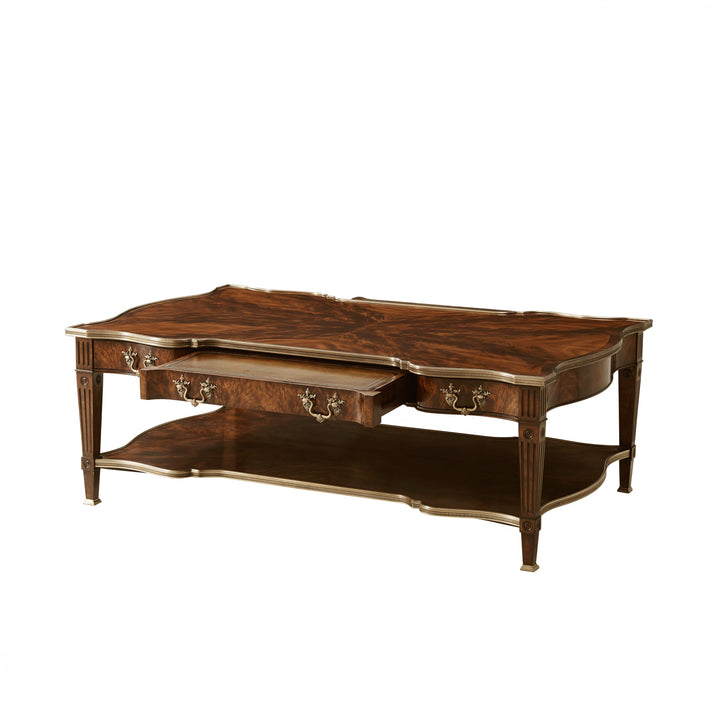 Regal Cocktail Table - Theodore Alexander - AmericanHomeFurniture