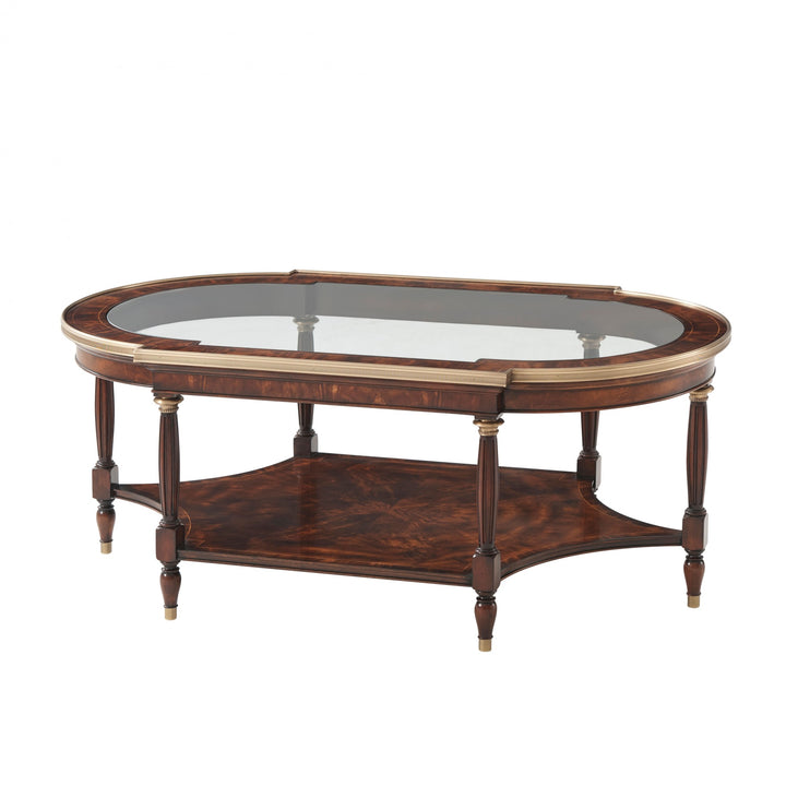 Storyteller Cocktail Table - Theodore Alexander - AmericanHomeFurniture