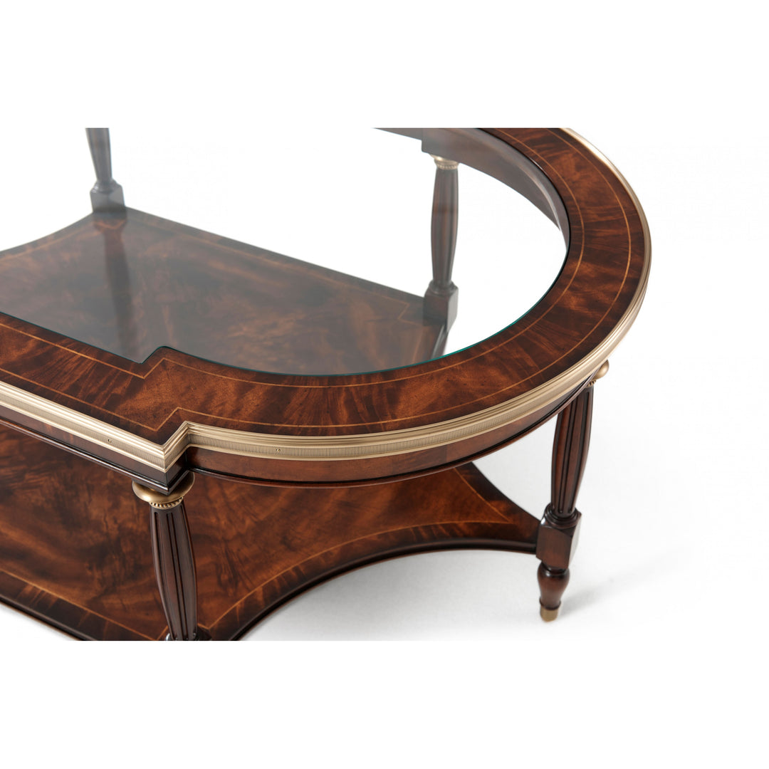 Storyteller Cocktail Table - Theodore Alexander - AmericanHomeFurniture