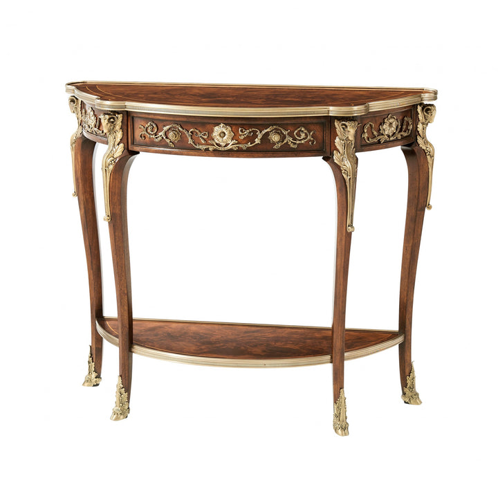 Ram's Head Console Table - Theodore Alexander - AmericanHomeFurniture