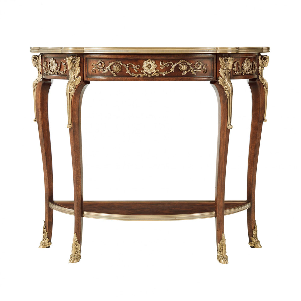 Ram's Head Console Table - Theodore Alexander - AmericanHomeFurniture