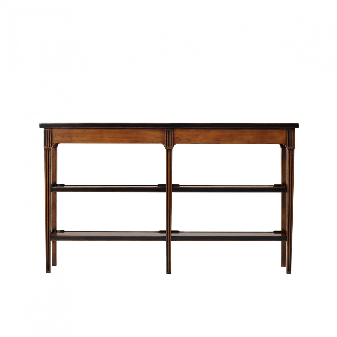 The Provencale Honey Console Table - Theodore Alexander - AmericanHomeFurniture