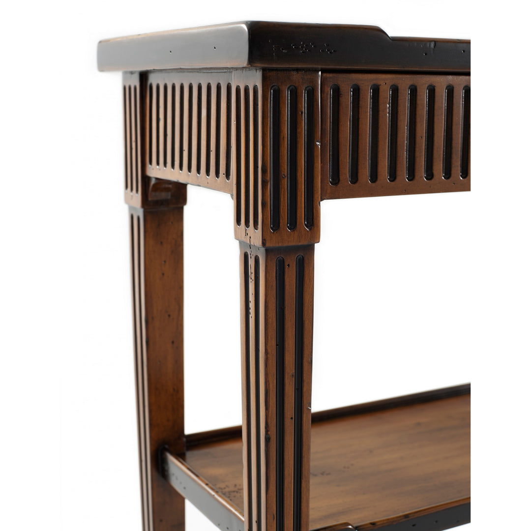 The Provencale Honey Console Table - Theodore Alexander - AmericanHomeFurniture