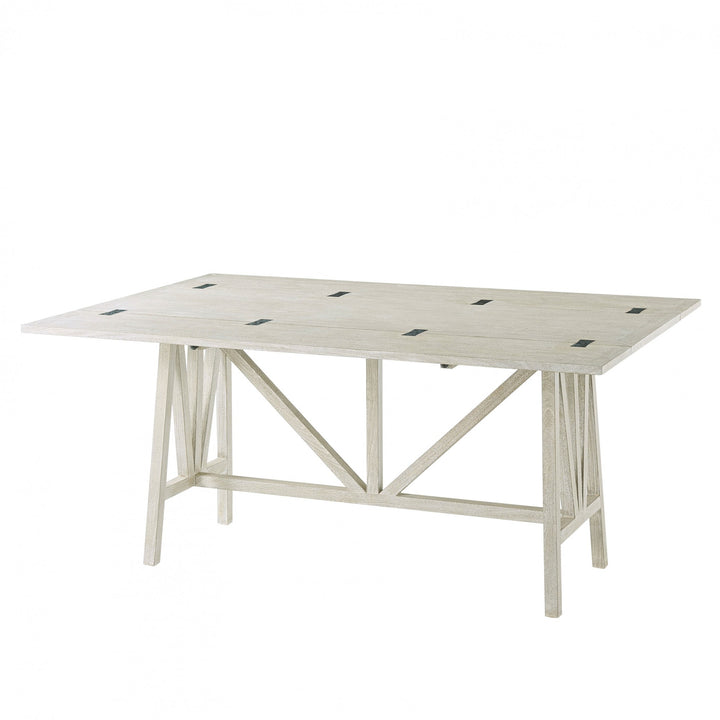 Tillman Dining Table - Theodore Alexander - AmericanHomeFurniture