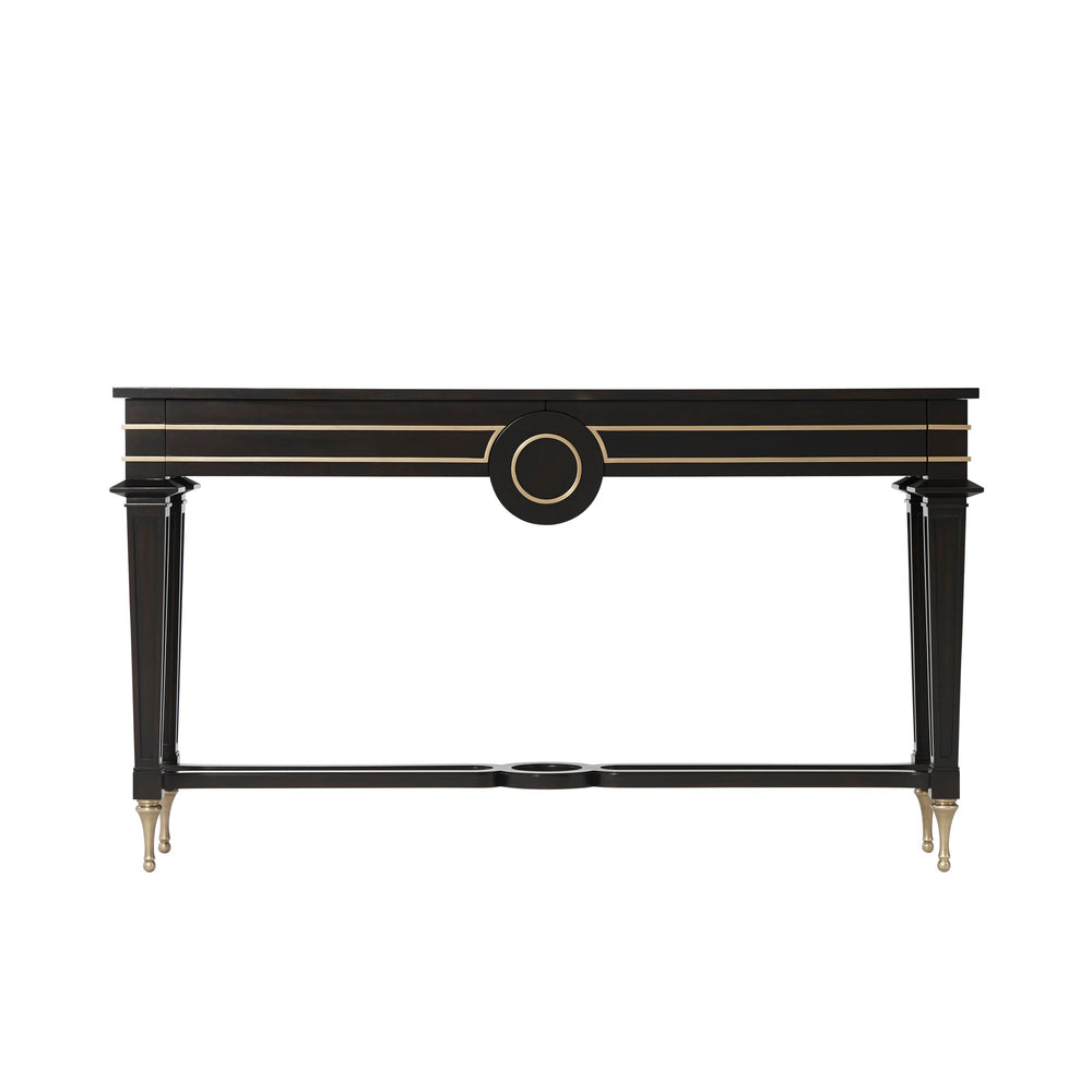 Mid Century Console Table - Theodore Alexander - AmericanHomeFurniture