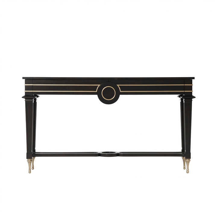 Mid Century Console Table - Theodore Alexander - AmericanHomeFurniture