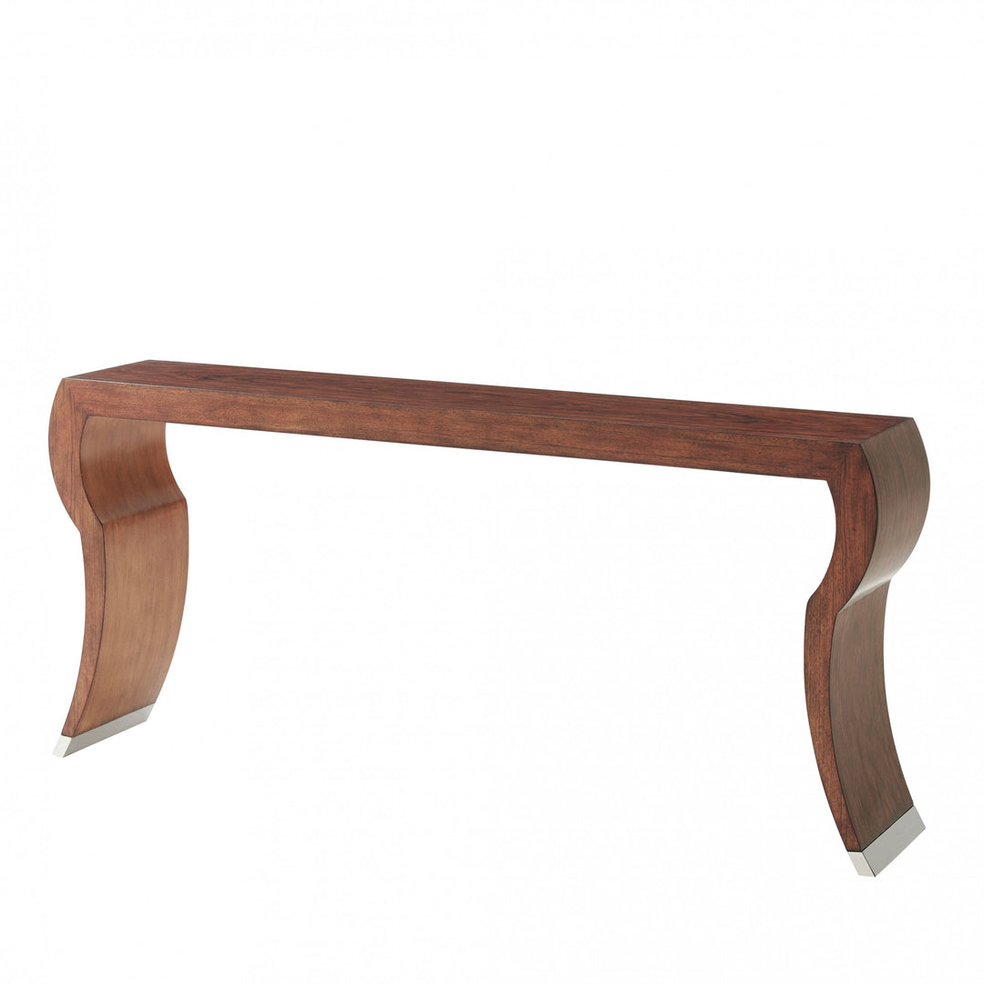 Gentle Sway Console Table - Theodore Alexander - AmericanHomeFurniture