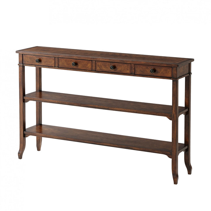 Luberon Console Table - Theodore Alexander - AmericanHomeFurniture