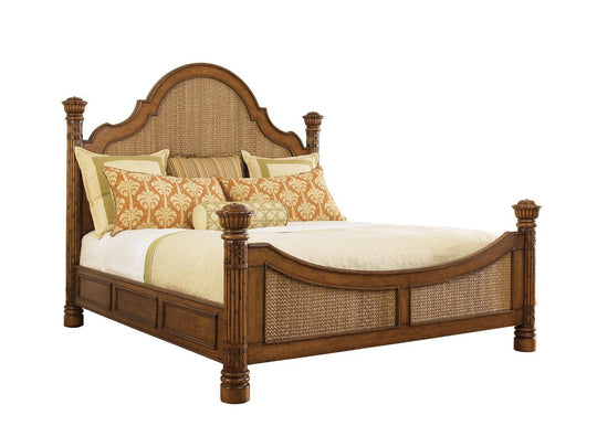 Tommy Bahama Home Island Estate Round Hill Bed BEDS