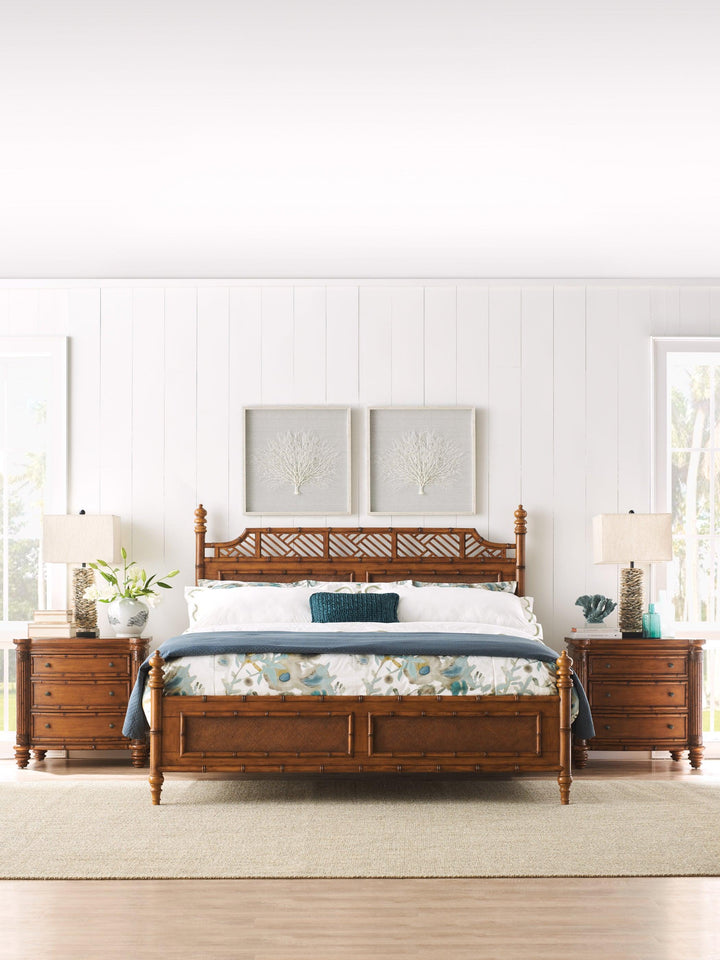 Island Estate West Indies Bed - AmericanHomeFurniture