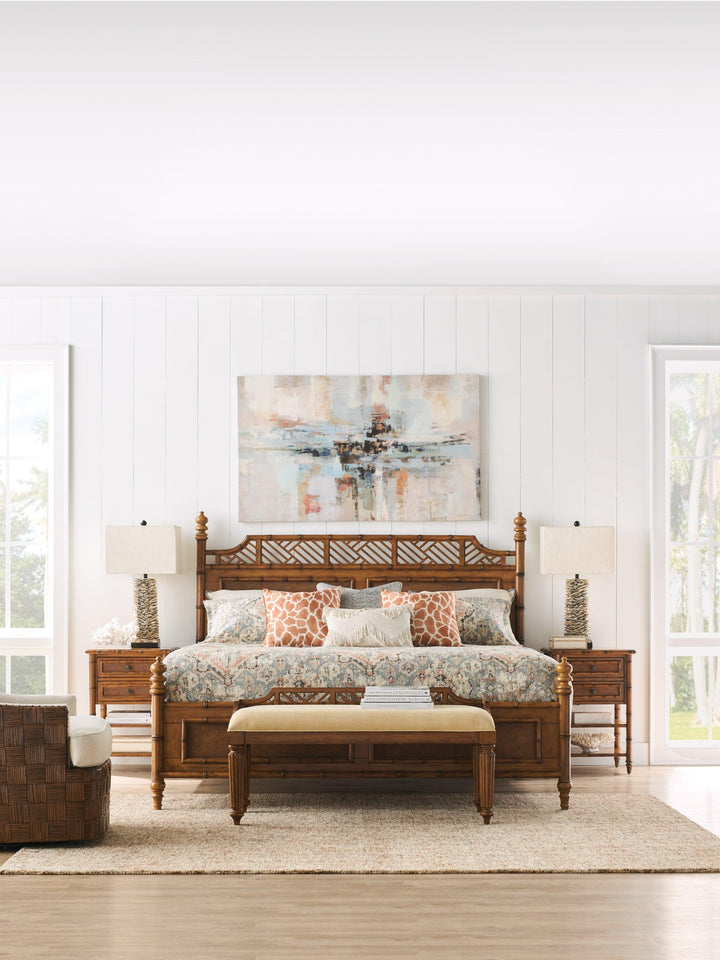 Island Estate Ginger Island Bedside Table - AmericanHomeFurniture