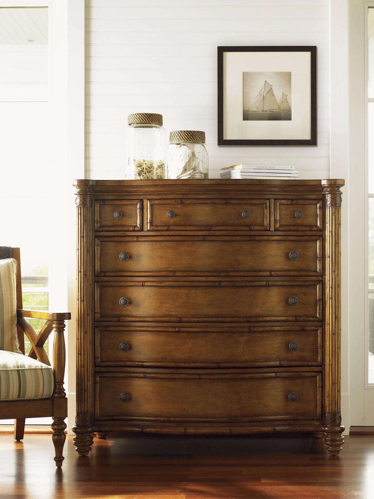 Tommy Bahama Home Island Estate Silver Sea Dresser SIDEBOARDS + CREDENZAS