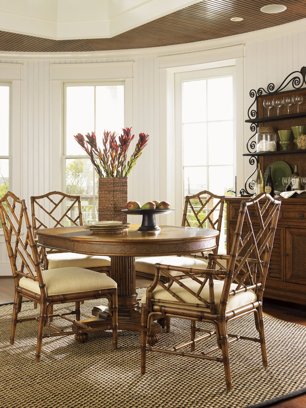 American Home Furniture | Tommy Bahama Home  - Island Estate Cayman Kitchen Table