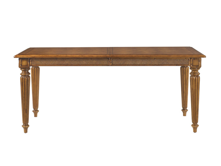 American Home Furniture | Tommy Bahama Home  - Island Estate Grenadine Rectangular Dining Table