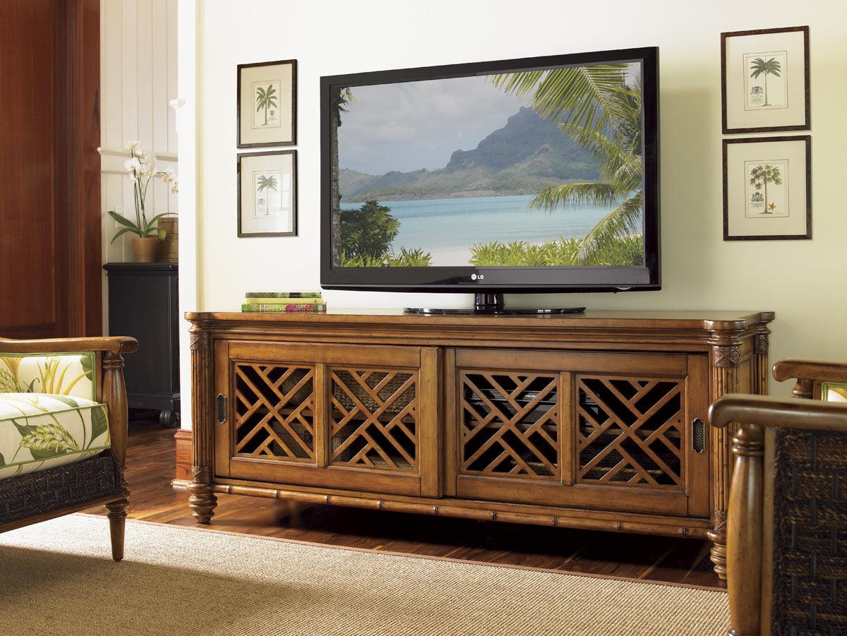 Tommy Bahama Home Island Estate Nevis Media Console MEDIA + TV STANDS