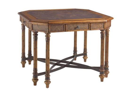 Tommy Bahama Home Island Estate Samba Game Table TABLETOP GAMES