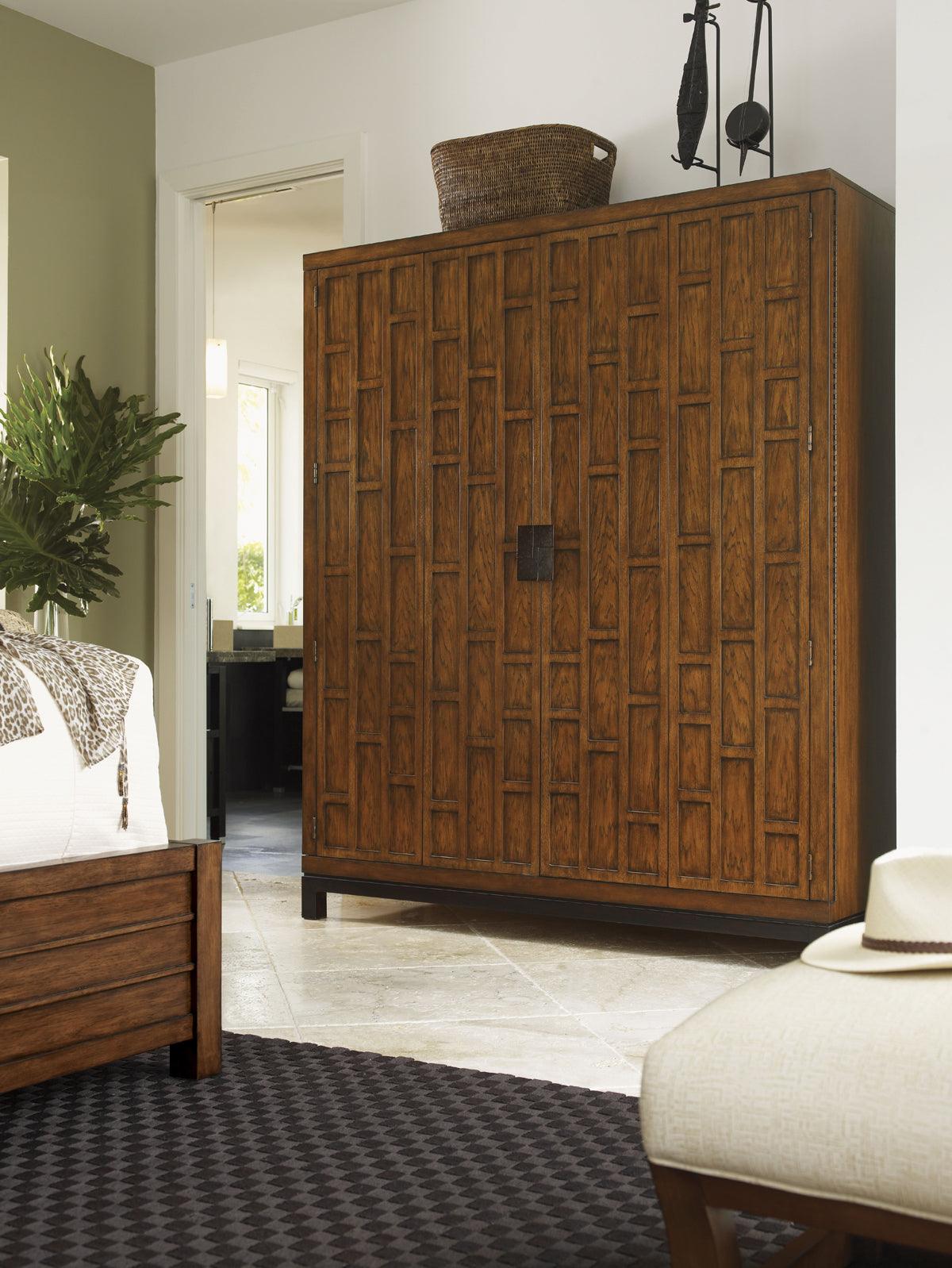 Tommy Bahama Home Ocean Club Samoa Gentlemans Cabinet SIDEBOARDS + CREDENZAS