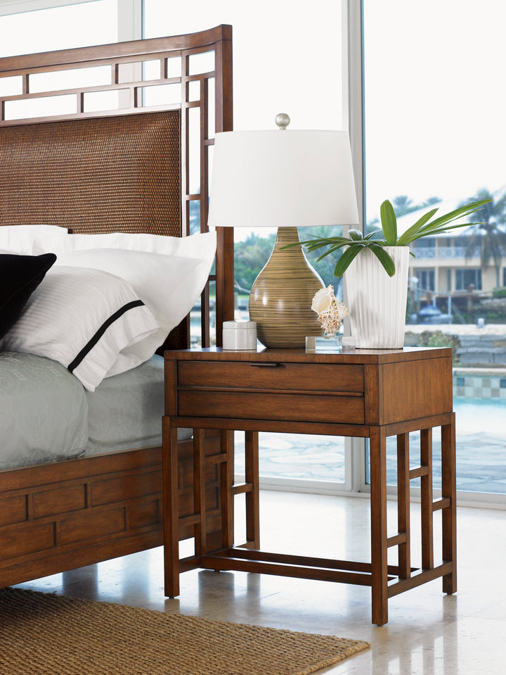 American Home Furniture | Tommy Bahama Home  - Ocean Club Kaloa Nightstand