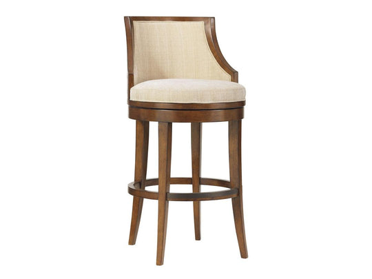 Tommy Bahama Home Ocean Club Cabana Swivel Bar Stool BAR STOOLS + COUNTER STOOLS