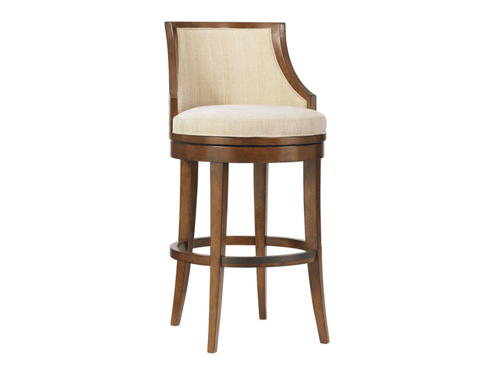 American Home Furniture | Tommy Bahama Home  - Ocean Club Cabana Swivel Bar Stool