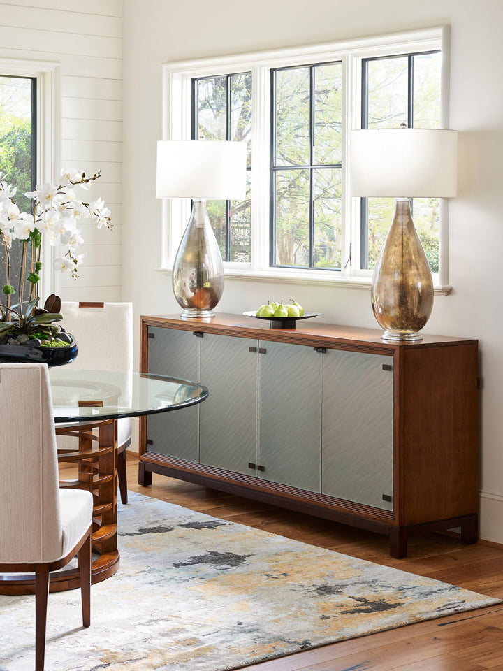 Ocean Club Sea Glass Buffet - AmericanHomeFurniture
