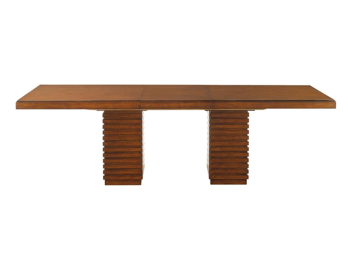 Tommy Bahama Home Ocean Club Peninsula Dining Table DINING TABLES