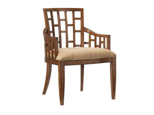 Tommy Bahama Home Ocean Club Lanai Arm Chair - Set of 2 DINING CHAIRS
