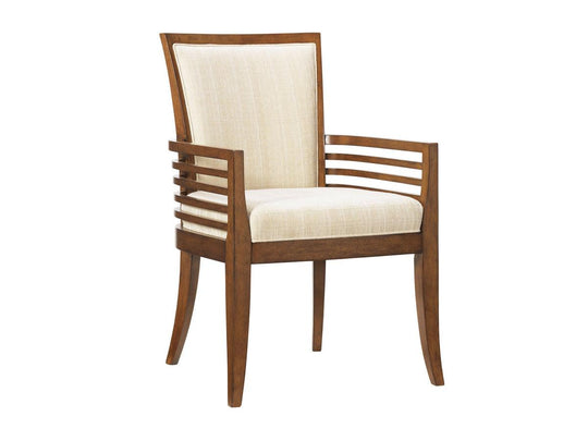 Tommy Bahama Home Ocean Club Kowloon Arm Chair - Set of 2 DINING CHAIRS