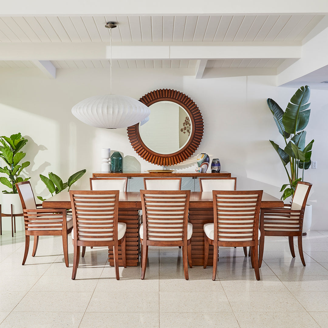 American Home Furniture | Tommy Bahama Home  - Ocean Club Peninsula Dining Table