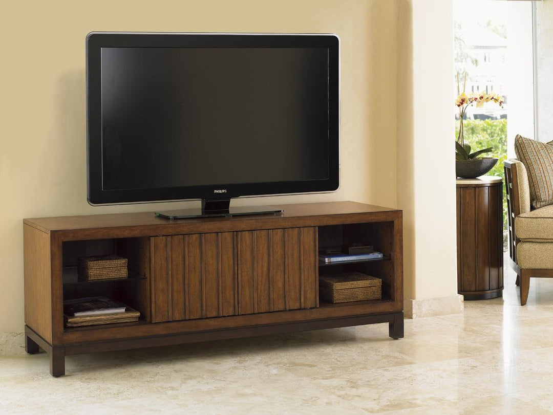 Ocean Club Intrepid Media Console - AmericanHomeFurniture