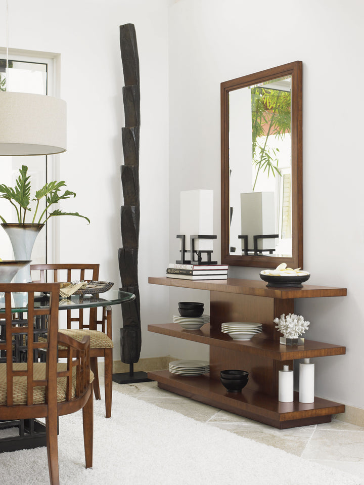 American Home Furniture | Tommy Bahama Home  - Ocean Club Lagoon Sofa Table