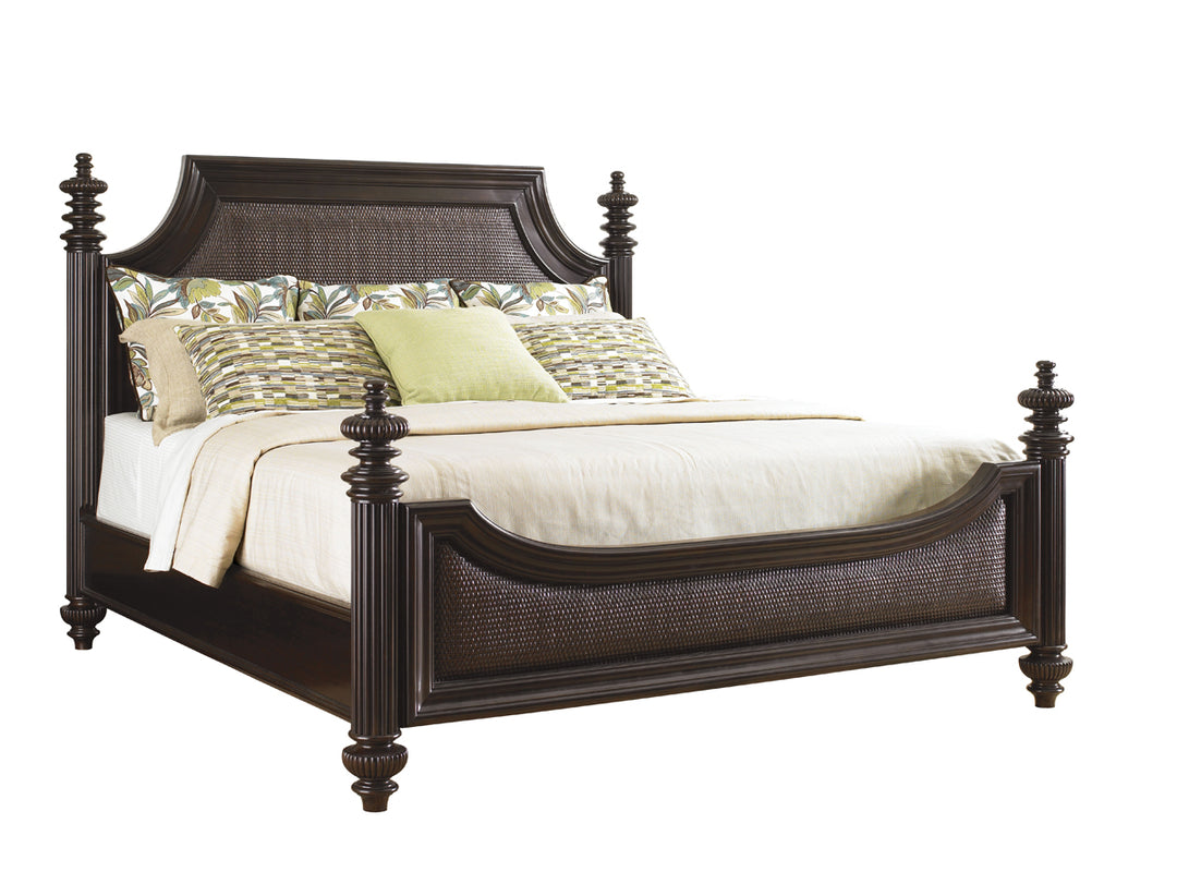 American Home Furniture | Tommy Bahama Home - Royal Kahala Harbour Point Bed